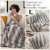 KWPZQEB Faux Fur Throw Blanket, Luxury Cozy Soft Throw for Couch, Soft Plush Cozy Blankets, Blankets for Couch Sofa Bedroom, 60x70" - 4 of 4