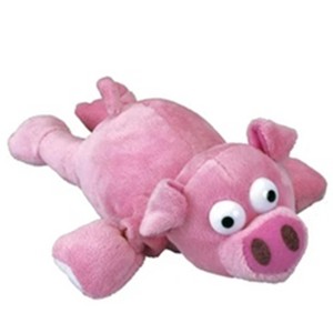 Playmaker Toys - Flying Screaming Flingshot Slingshot Animal Novelty Plush Doll Toy, Launches up to 50 Feet (Pig) - 1 of 2