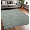 Gray Wool Hand Woven Area Rug - 2 of 4