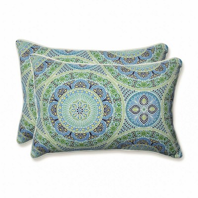 Outdoor/Indoor Delancey Throw Pillow Set of 2 - Pillow Perfect®