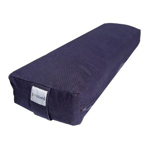 Sol Living Yoga Bolster Pillow with Removable Cover Rectangle - 1 of 4