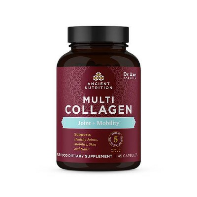 Ancient Nutrition Multi Collagen Joint + Mobility Capsules - 45ct