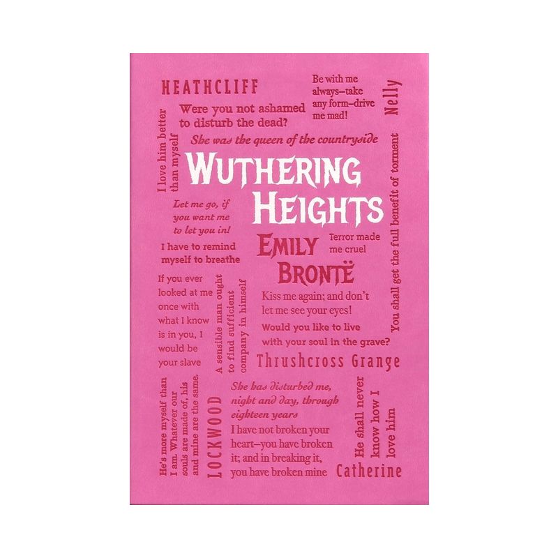 Wuthering Heights - (Word Cloud Classics) by  Emily Brontë (Paperback), 1 of 2