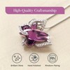 Gift Butterfly Birthstone Necklace, Tone with 18+ 2 Chain for Mother's Day, Birthday Gifts for Women and Daughter - 3 of 4
