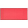The Lakeside Collection Solid Color Kitchen Runner Rug Scarlet Red - 2 of 2