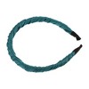 Unique Bargains Women's Classic Elegant Pleated Headband 0.67" Width 4.33" ID 1 Pc - 4 of 4