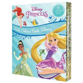 Disney Princess Little Golden Book Library -- 6 Little Golden Books - by  Various (Mixed Media Product)
