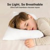 KeaBabies Cuddly Toddler Pillow with Pillowcase, 13X18 Kids Pillow for Sleeping, Small Travel Pillows, Nursery Pillow - 3 of 4
