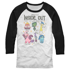 Men's Inside Out How Are You Feeling Baseball Tee - 1 of 4