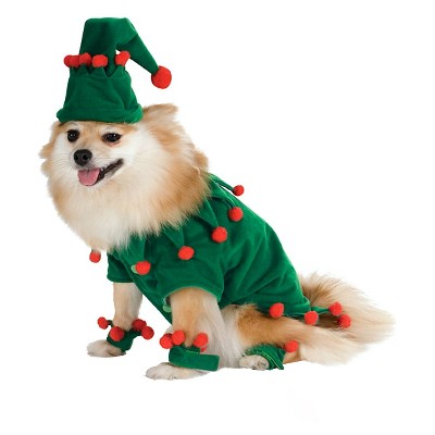 Rubies Full Body Holiday Dog Costume - M