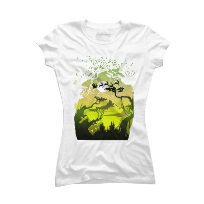 Junior's Design By Humans Christmas Eve By pilipsjanuarius T-Shirt