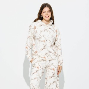 Women's Oversized Hoodie - Wild Fable™ Cream Twig Haze S : Target
