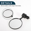 Bike Rearview Mirror 7.5cm Adjustable | Front Handlebar Bike Mirror Black for Bicycle Mountain Road Bike 1 Pcs - 4 of 4