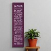 Slickblue Up North Wood Wall Sign – Rustic Quote for Cabin, Lake House, or Retreat Decor – 9x36 Inches, Color Options - 2 of 3