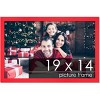 PosterPalooza | Classic Modern Red Picture Frame - UV Acrylic, Backing Board, Hanging Hardware Included - 2 of 4