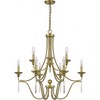 Quoizel Lighting Joules 9 - Light Chandelier in  Aged Brass - 2 of 4