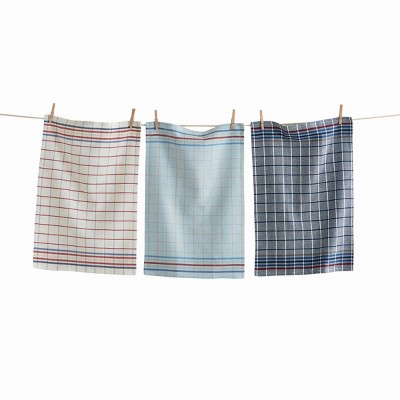 tagltd American Check 4th Of July Dishtowel Set3