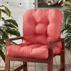 Kensington Garden 21"x21" Outdoor Seat and Back Chair Cushion - 2 of 4