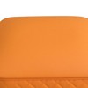 DOMETOUR Cat-Scratch Leather Square Low Stool for Living Room - 4 of 4