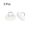 Unique Bargains Rubber Durable Hanging Ring Kitchen Drain Stopper 3 Pcs - 3 of 4