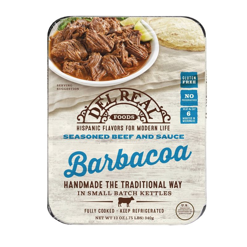 Del Real Foods Barbacoa - 12oz, 1 of 8