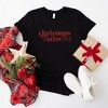 Simply Sage Market Women's Christmas Crew Snowflake Short Sleeve Graphic Tee - 3 of 4