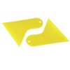 Unique Bargains Plastic Car Window Film Scrapers Yellow 2 Pcs - 2 of 4