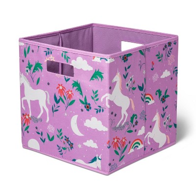 unicorn toy bin