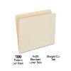 Staples Manila File Folders Letter Single Tab 100/Box 116723 - 2 of 4