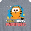 Women's - Garfield - Life Is Just Purrfect Graphic Racerback Tank - 2 of 4