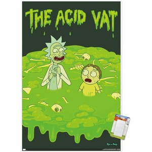 Trends International Rick And Morty - Acid Vat Unframed Wall Poster Prints - 1 of 4