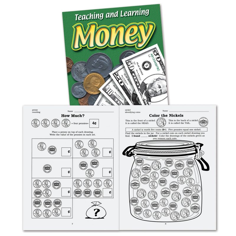 Learning Resources Giant Classroom Money Kit, Ages 5+, 4 of 7