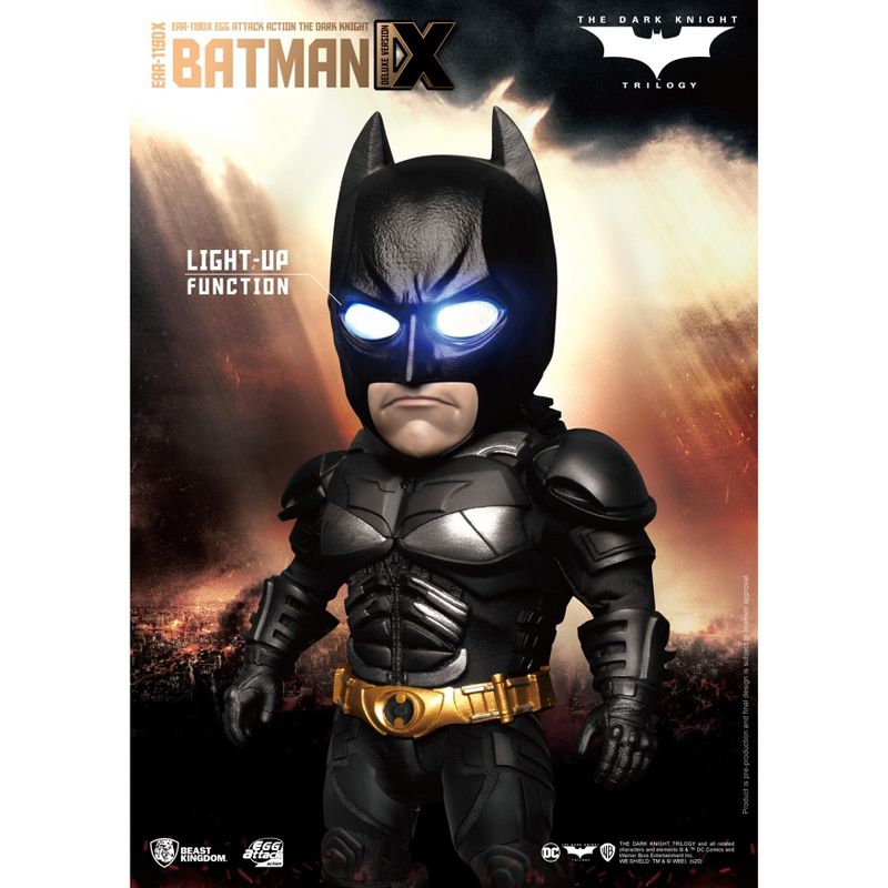 Warner Bros The Dark Knight Batman Deluxe Version (Egg Attack Action), 4 of 9