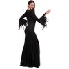 SYNCFUN Women Black Gothic Witch Dress for Halloween Costume Party - 3 of 4