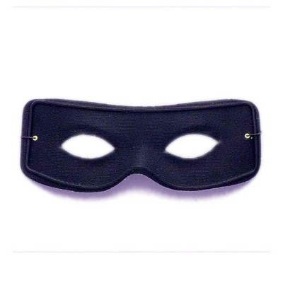 Forum Novelties Masked Man Black Adult Costume Mask