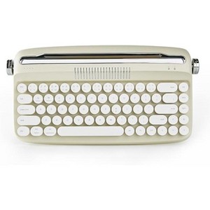 YUNZII Upgraded Wireless Typewriter Keyboard, Retro Aesthetic with Integrated Stand - 1 of 1