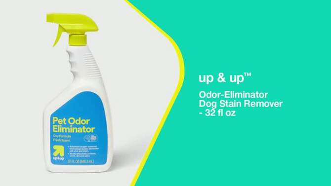 Oxygenated Odor Eliminator Pet Stain Remover - 32 fl oz - up &#38; up&#8482;, 2 of 5, play video