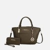 MKF Collection Azrael Vegan Leather Women’s Tote Bag with Wallet by Mia K - 2 of 3