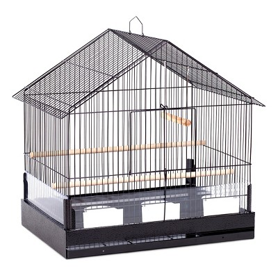 bird cage that looks like a house