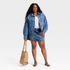 Women's Relaxed Trucker Denim Jacket - Universal Thread™ - 3 of 3