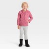 Toddler Girls' Zip-Up Fleece Hoodie - Cat & Jack™ - 3 of 3