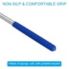Unique Bargains Stainless Steel Portable Telescopic Flag Pole 2 Pcs - 3 of 4