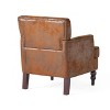 NicBex Harrison Tufted Club Chair - Upholstered Accent Armchair, Classic Living Room Seating - 4 of 4