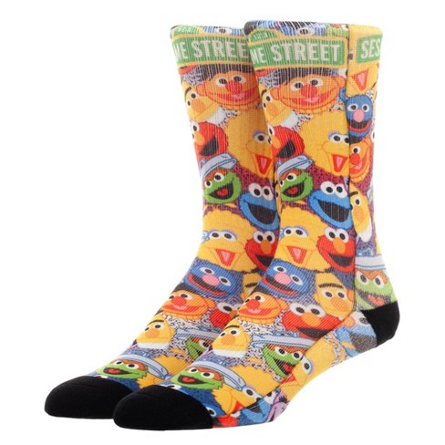 Women Socks Cookie Monster Sock Cotton Socks Colorful 