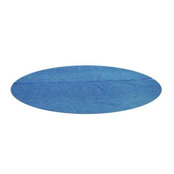 Bestway Flowclear 14 Feet Round Above Ground Solar Pool Cover Only for Pool Water Maintenance of Swimming Pools 15 Feet in Diameter, Blue