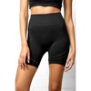 Spruce Fashion Breathable Seamless Open Stitch Biker Shorts - 2 of 4