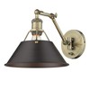 Golden Lighting Orwell 1 Light Articulating Wall Sconce - 3 of 4