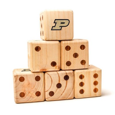 NCAA Purdue Boilermakers Lawn Bowling Yard Dice