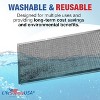 LifeSupplyUSA Aluminum Electrostatic Air Filter Replacement Washable Air PurifierA/C Filter for Central HVAC MERV 8 Long-Lasting - 4 of 4