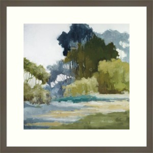 21" x 21" Bean Fields Tall Trees by Jacqueline Ellens Framed Wall Art Print - Amanti Art: Acrylic & Hardwood, Wire Mounted - 1 of 4